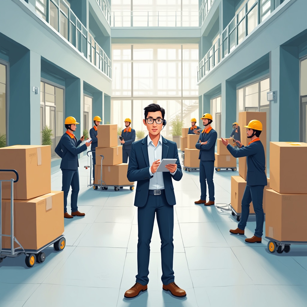 Профессиональная координация офисного переезда